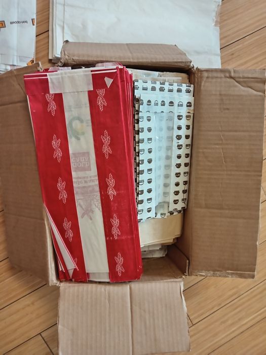 Пакетики бумажные, целофановые