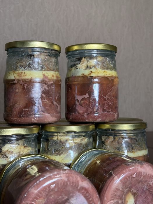 Говяжья тушенка всего за 2000 тг