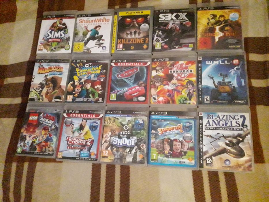 PS4, PS3, PS5 игры диски лицензионные