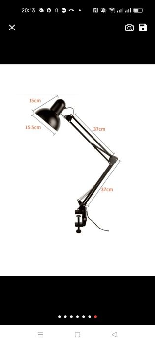 Лампа настольная, светильник, новые