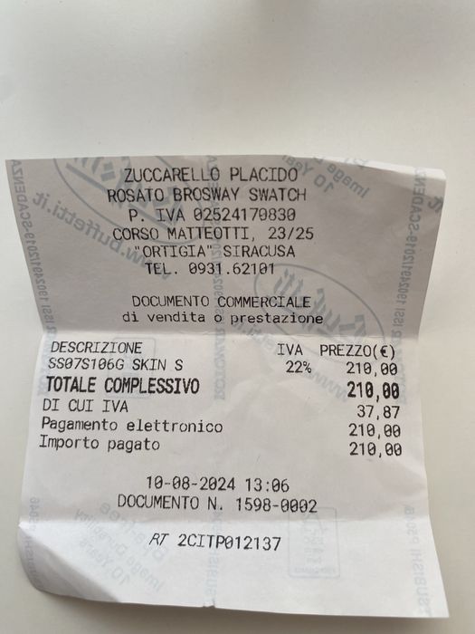 Мъжки часовник Swatch SKIN Blue