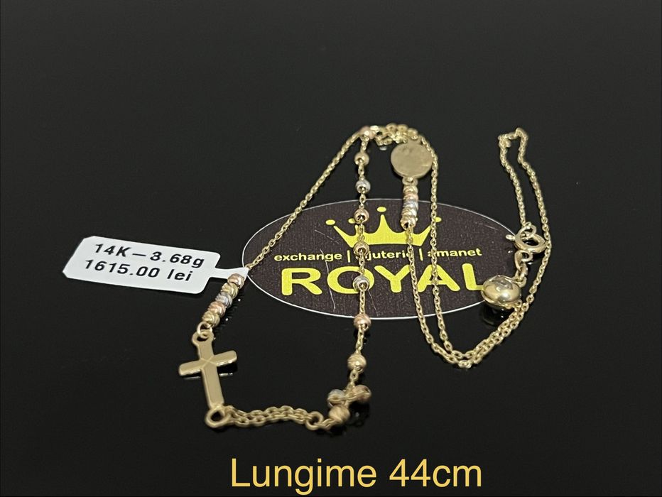 Bijuteria Royal CB: Lantisor dama aur 14k 3,68gr