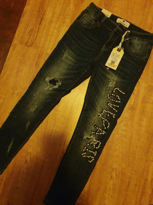 Дамски ефектни дънки