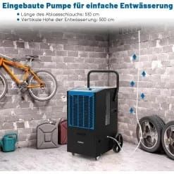 Dezumidificator profesional duce 400 metri patrati