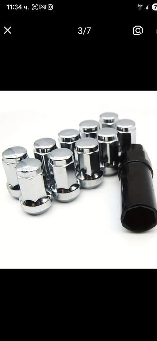 НОВ Комплект гайки за джанти 20бр.