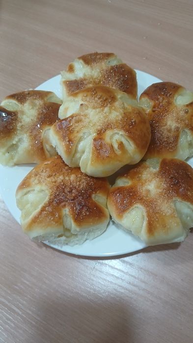 Сдобные домашние булочки