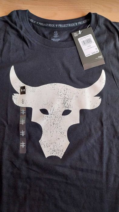 Under Armour Project Rock Brahma Bull мъжка тениска от USA