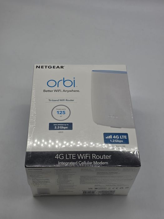 Router gaming NetGear Orbi LBR20, 4G LTE, Wi-Fi Triband, 1200 Mbit/s,