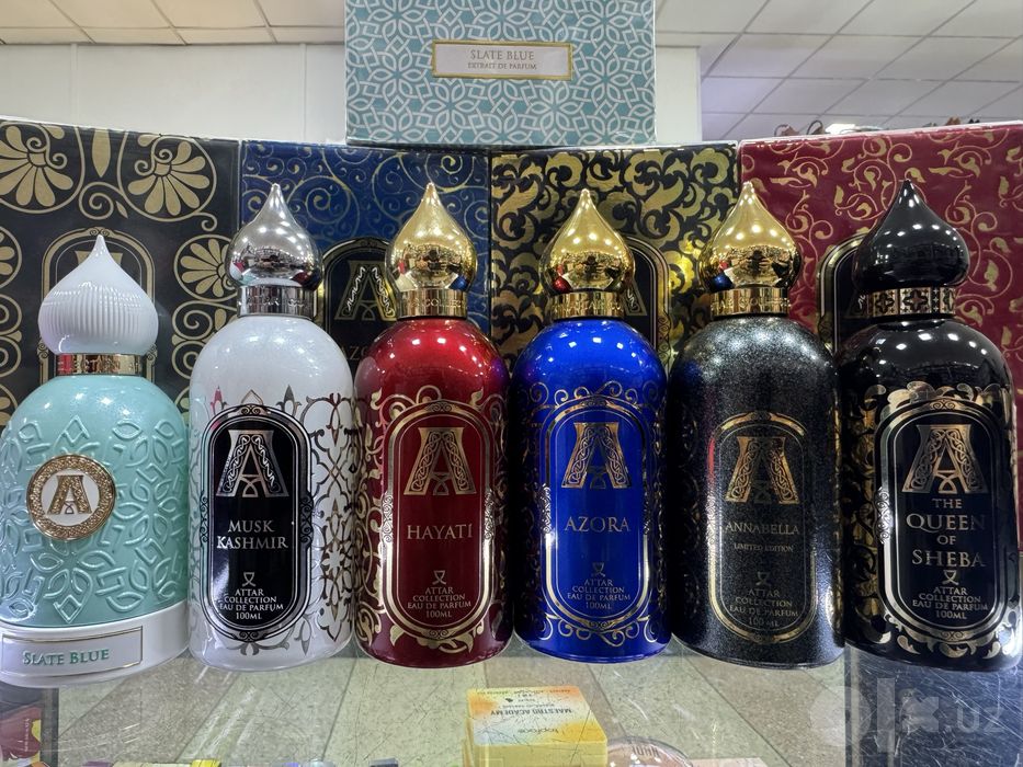 Attar Collection Musk Kashmir,Azora,Annabella,Slate Blue Extrait