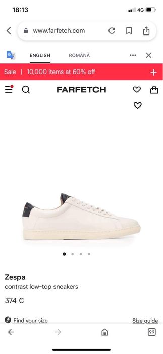 Adidasi Zespa piele