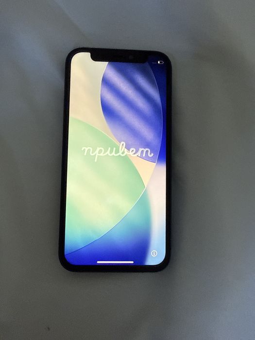 Iphone 12 mini синего цвета