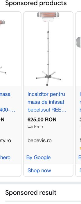 Incalzitor Reer masa de infasat bebe