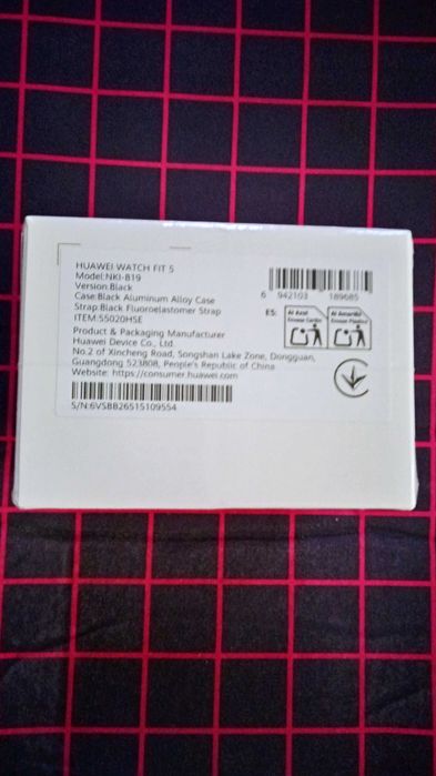 Смарт часовник HUAWEI WATCH FIT 5 NKI-B19
