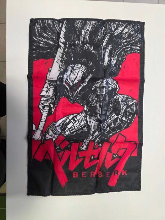 Berserk anime принтиран флаг / плакат 40x60см / манга