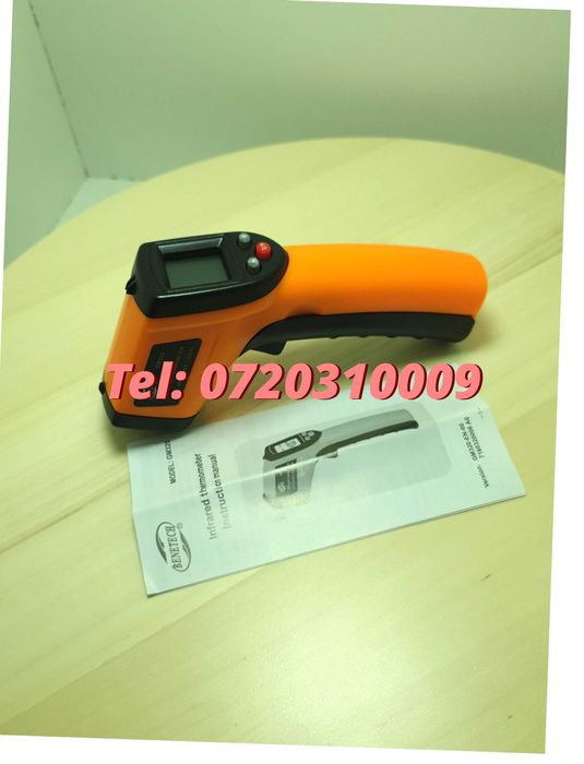 Termometru Gm320 Modul Infrarosu Electronic Laser -50 / +350 Grade Pentru Masurarea Temperaturii Fara Contact In Domeniul Indicat