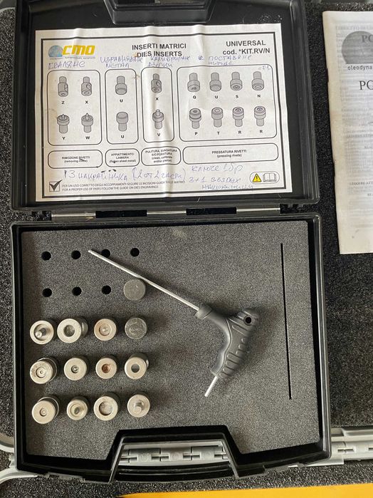 АВТОМОБИЛНА хидравлична Нитачка CMO RV06 6 тона 700Бара 10150 пси ТОП