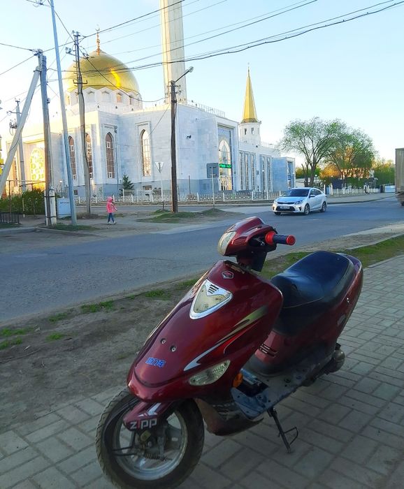 Скутер в хорошем состоянии