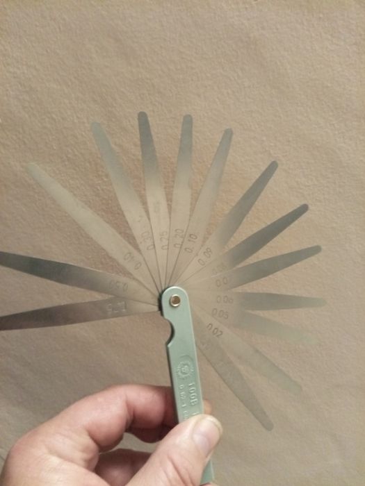 Комплект луфтомерни пластини