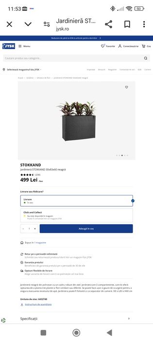 Jardiniera poliratan