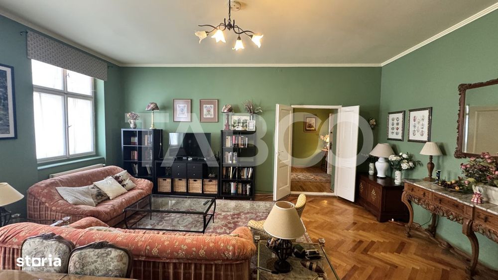 Apartamanet 3 camere de inchiriat mobilat utilat 90mpu BALCESCU Sibiu