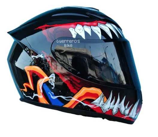 Каска Мотор Шлем Лукс -908-1