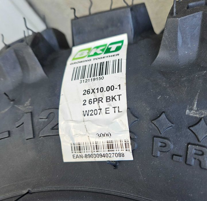 26x10.00-12 6 pliuri Anvelope ATV marca BKT M+S