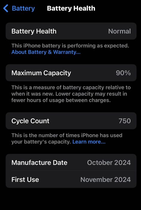 Iphone 16 Pro 256 с гаранция 9м+застраховка.