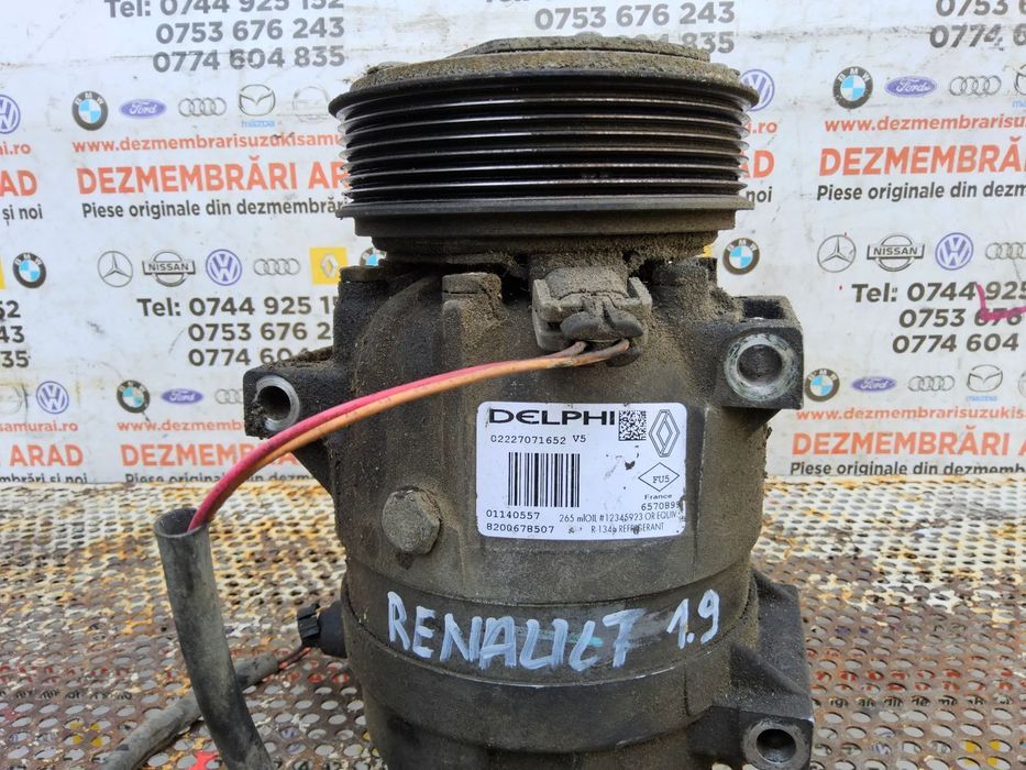 Compresor clima Renault 1.9 Laguna 2 Megane 2 Scenic 2 cod 8200678507