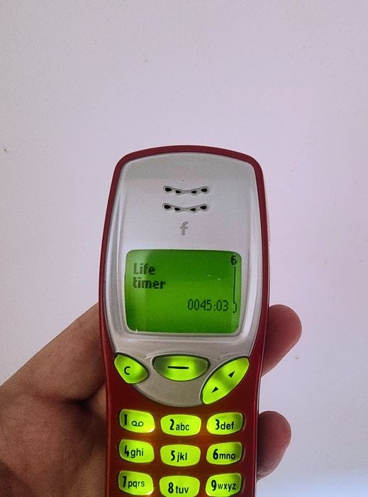 Nokia 3210 , lifetimer 45:03 ( liber de rețea, impecabil)