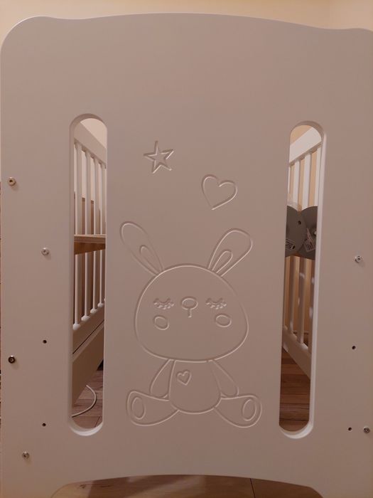 Бебешка дървена кошара Nicolle baby 120/80 МДФ