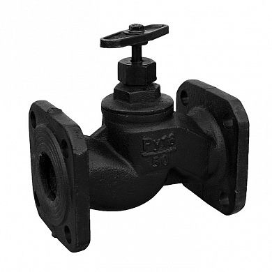 КРАН приварной фланцевый LD