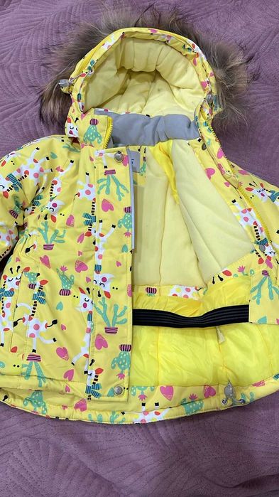 зимний комбинезон для девочки