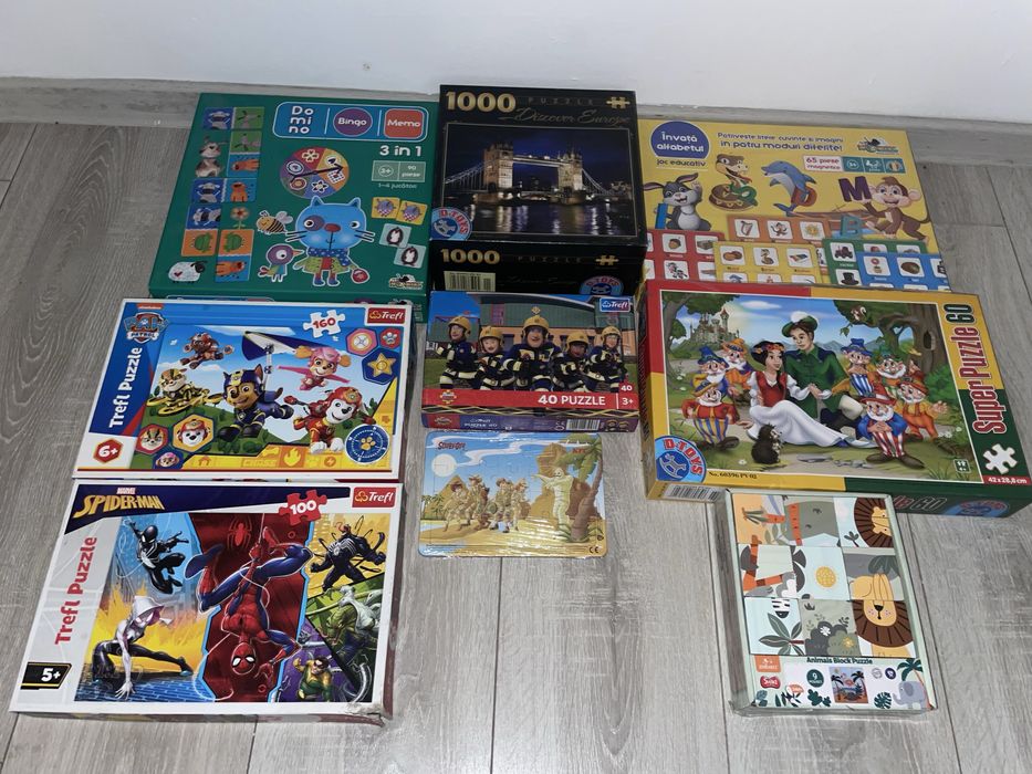 Lot jocuri diverse copii