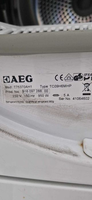 сушилня AEG/АЕГ на части