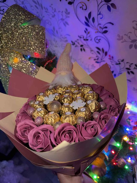 Vand buchet flori de sapun