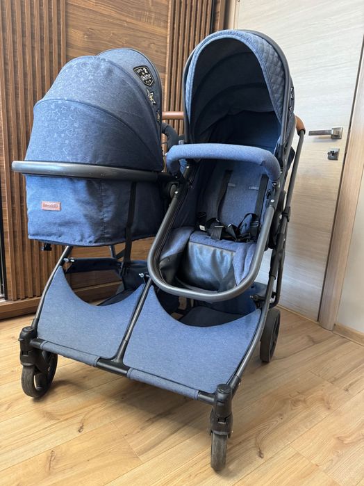 Количка за близнаци и породени деца Chipolino Duo Smart