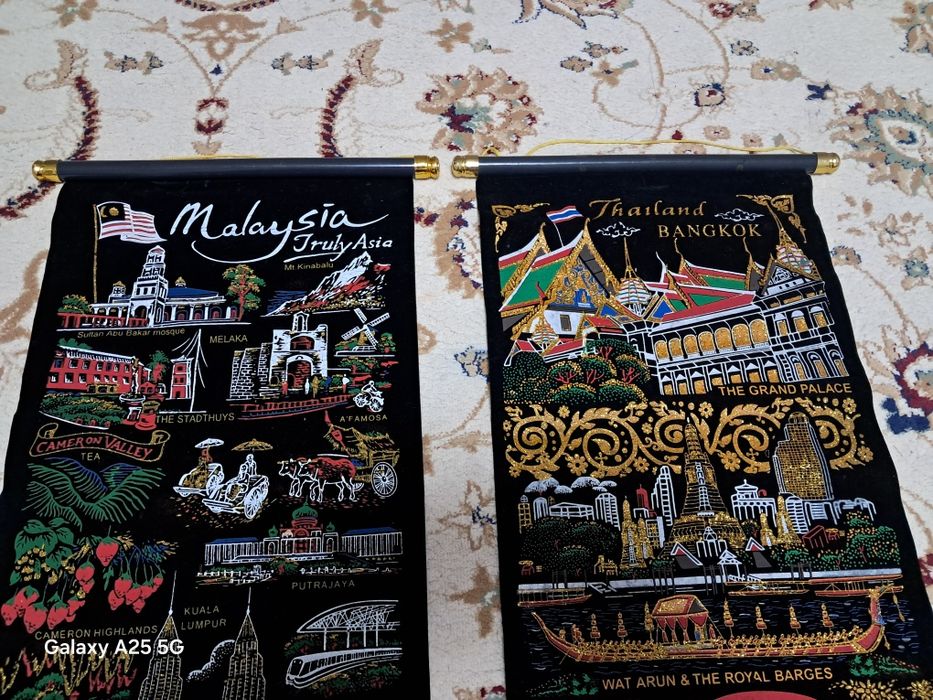 Панно из Тайланда и Малайзия.