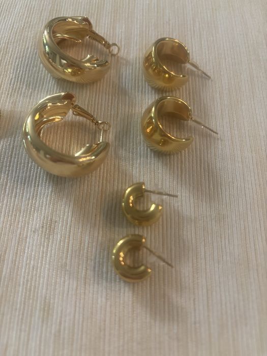 Сет модерни стоманени бижута