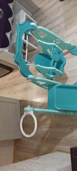 Горка и качели для дома