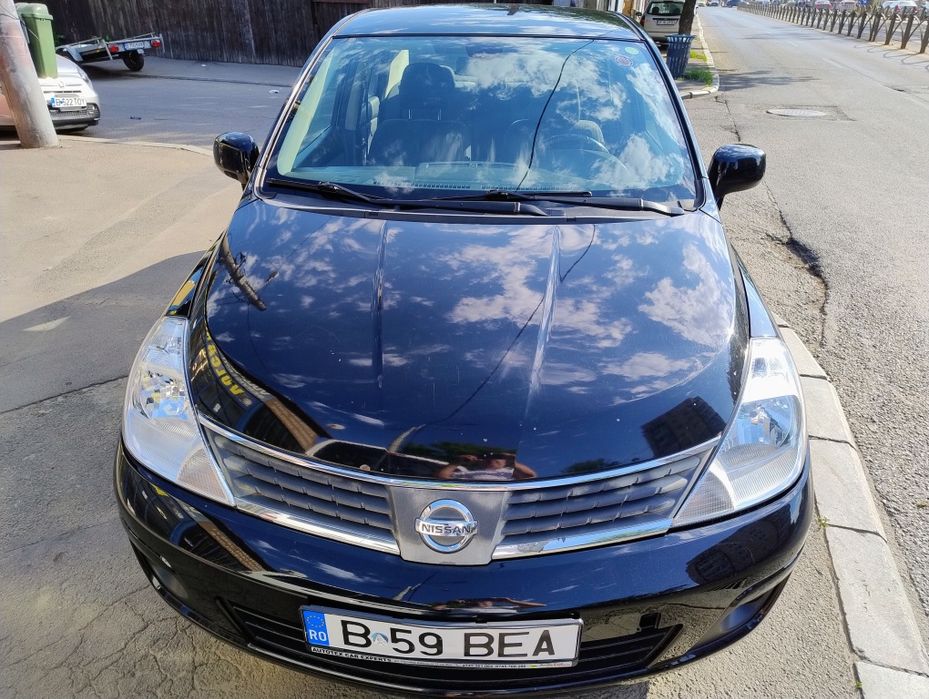 Nissan Tiida Tekna , 1,6 benzina ,2007, distributie lant ,126350 km