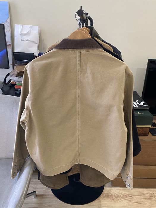 джинсовая куртка LEVIS FULL ZIP Mechanics custom Louis Vuitton /size M