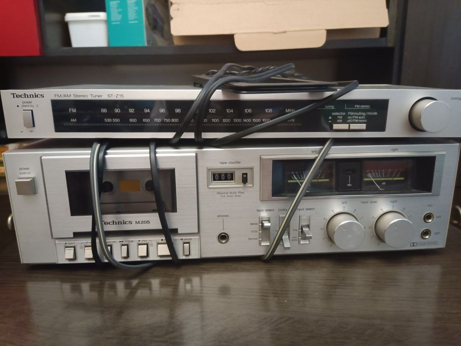 Technics M205+Tuner Дек+Тунер
