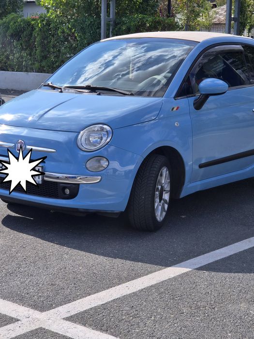 Vand Fiat 500 Baby Blue