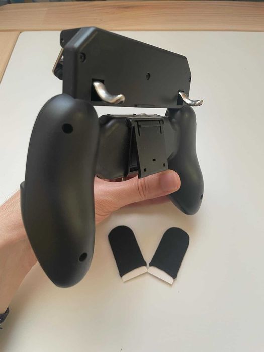 Gamepad maneta telefon jocuri cu triggere metalice + degetare gratuit