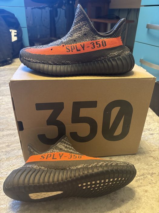 YEEZY 350 Carbon Beluga V2 Reflective size 39 1/3