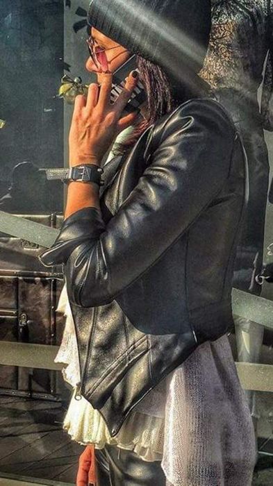 Кожено яке AVIN xs/s