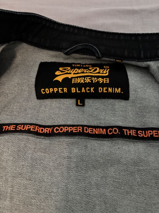 Geaca denim Superdry