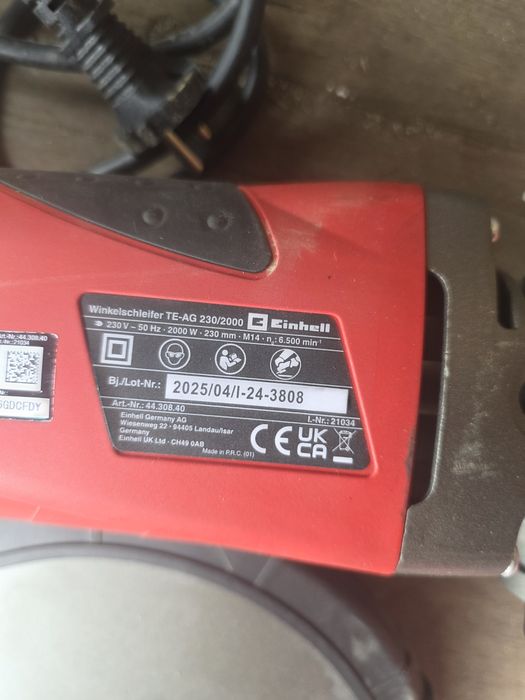 Polizor unghiular 230 mm 2000W TE-AG 230/2000 Einhell DEFECT