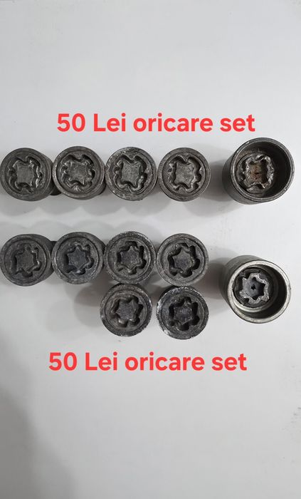 Set Prezoane Antifurt originale VW - Audi - Skoda - Seat