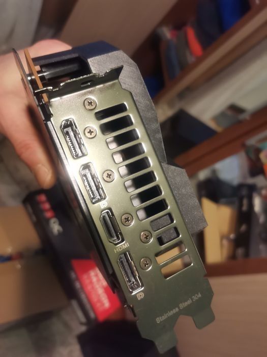 Placa video AMD Rx 6700xt Asus Dual 12 Gb  ca noua